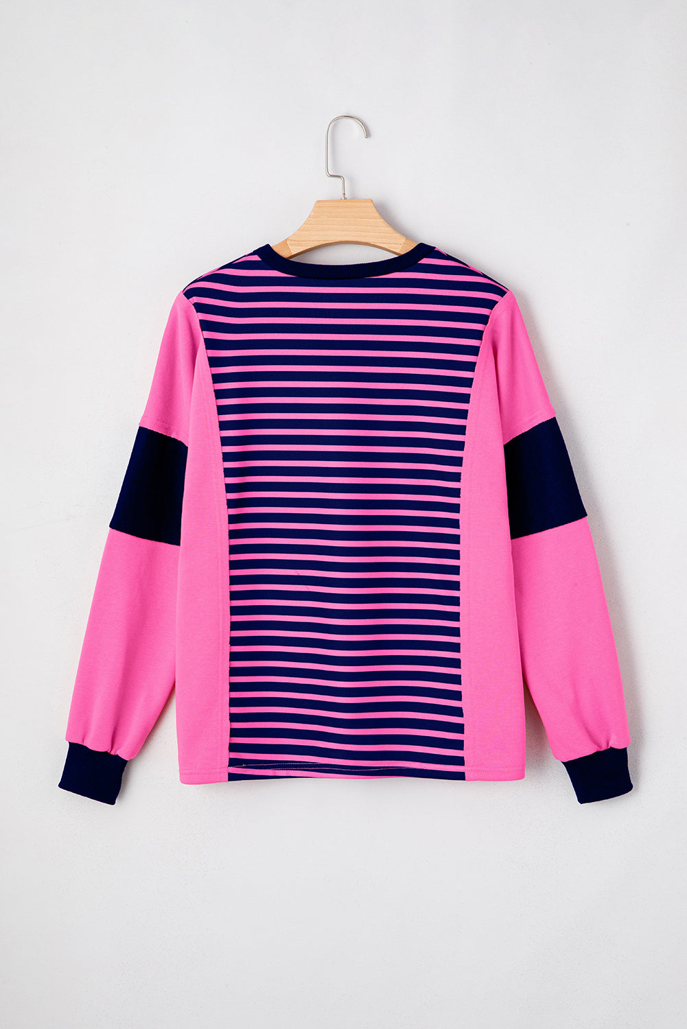 Threaded Pear Haven Stripe Loose Fit Long Sleeve Top