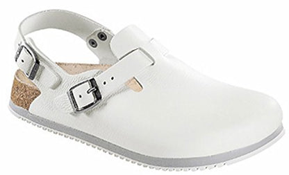 Birkenstock Tokio Super Grip Leather White