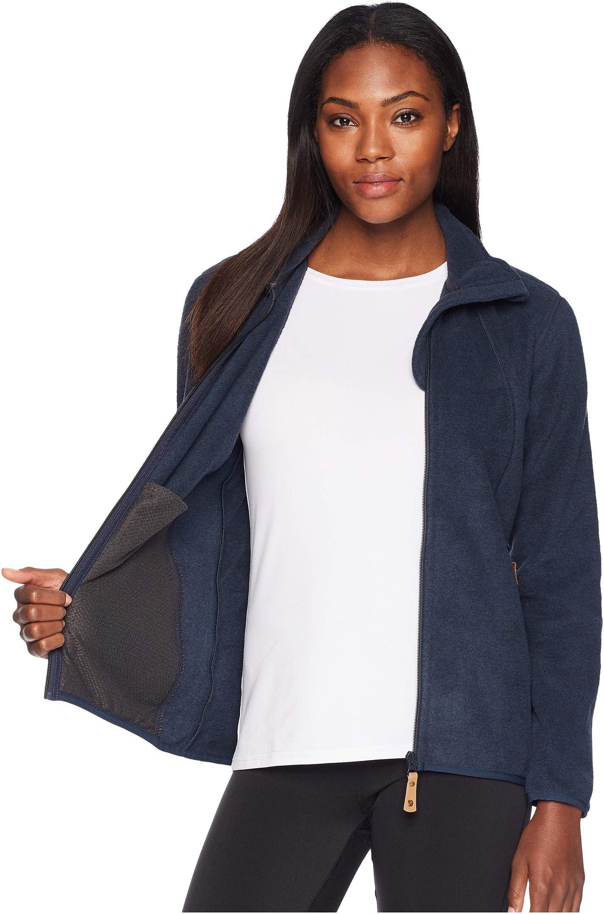 Fjallraven Women's Stina Fleece W Sweater Full Zip Sweaters
