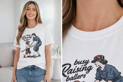 Threaded Pear Tilly Ballers Cool Mom Tee