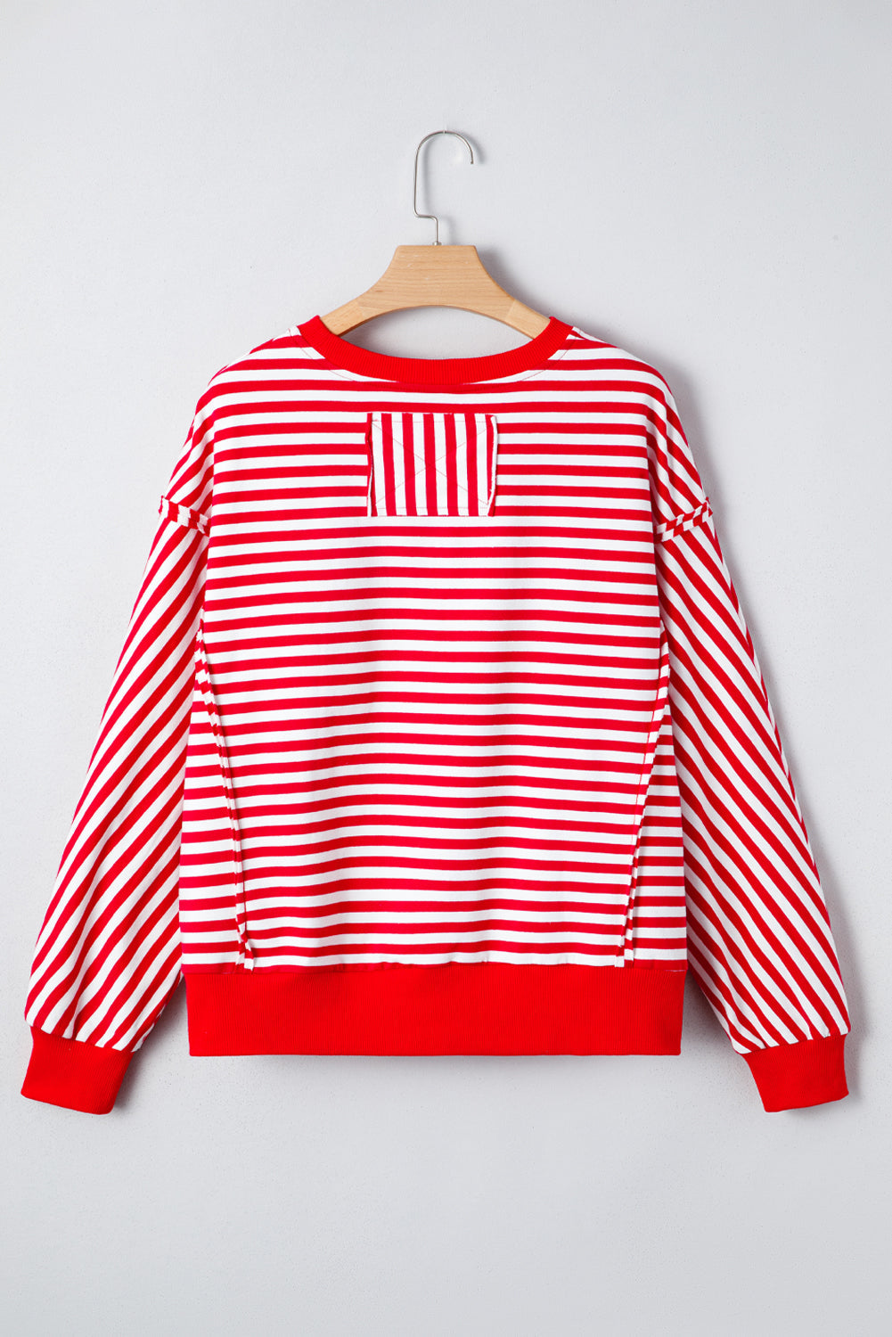 Threaded Pear Gracelynn Shoulder Casual Pullover Top