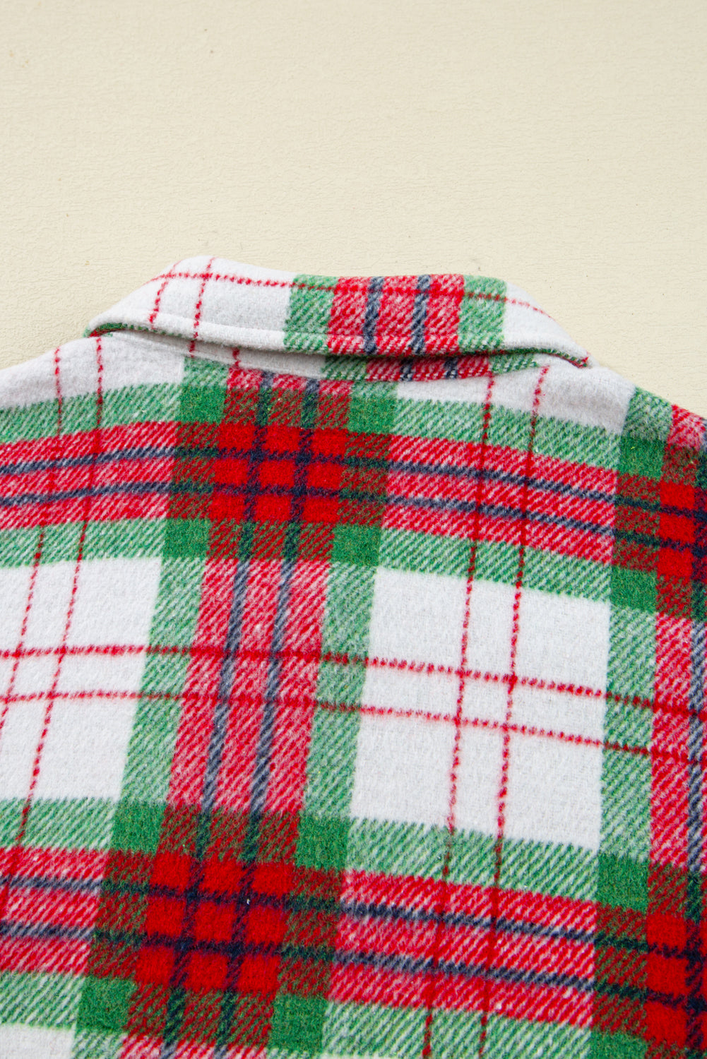 Threaded Pear Dream Plaid Casual Flannel Shacket