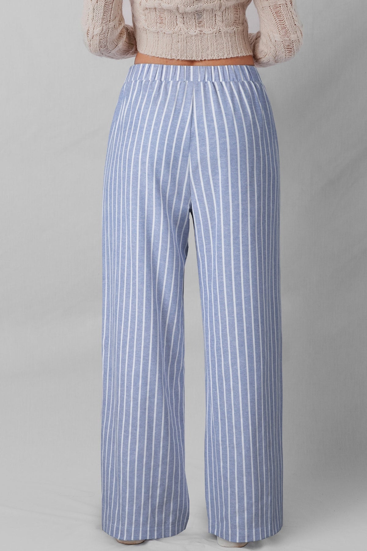 Threaded Pear Lara Detail Loose Casual Pants