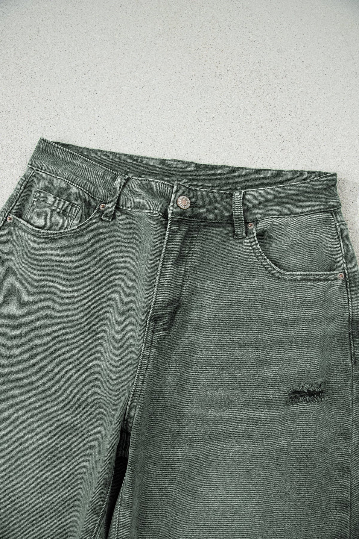 Threaded Pear Karla Edge Wide Leg Jeans