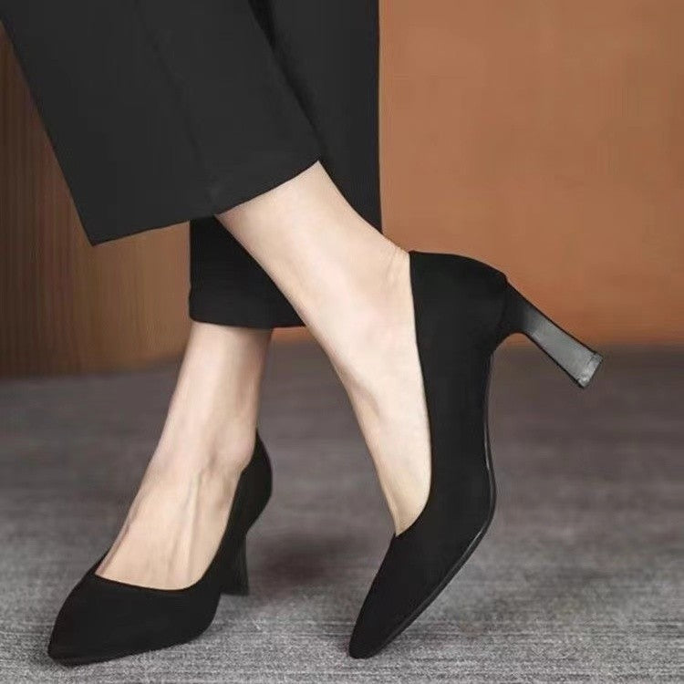 Women’s Stylish Pointed-Toe High Heels | High-Sense Professional Stiletto Pumps | Trendy Minimalist Sleek Office Heels | Luxury-Label Statuesque Radiant Footwear | 2026 High-Fashion Emerald-Luxe Essential