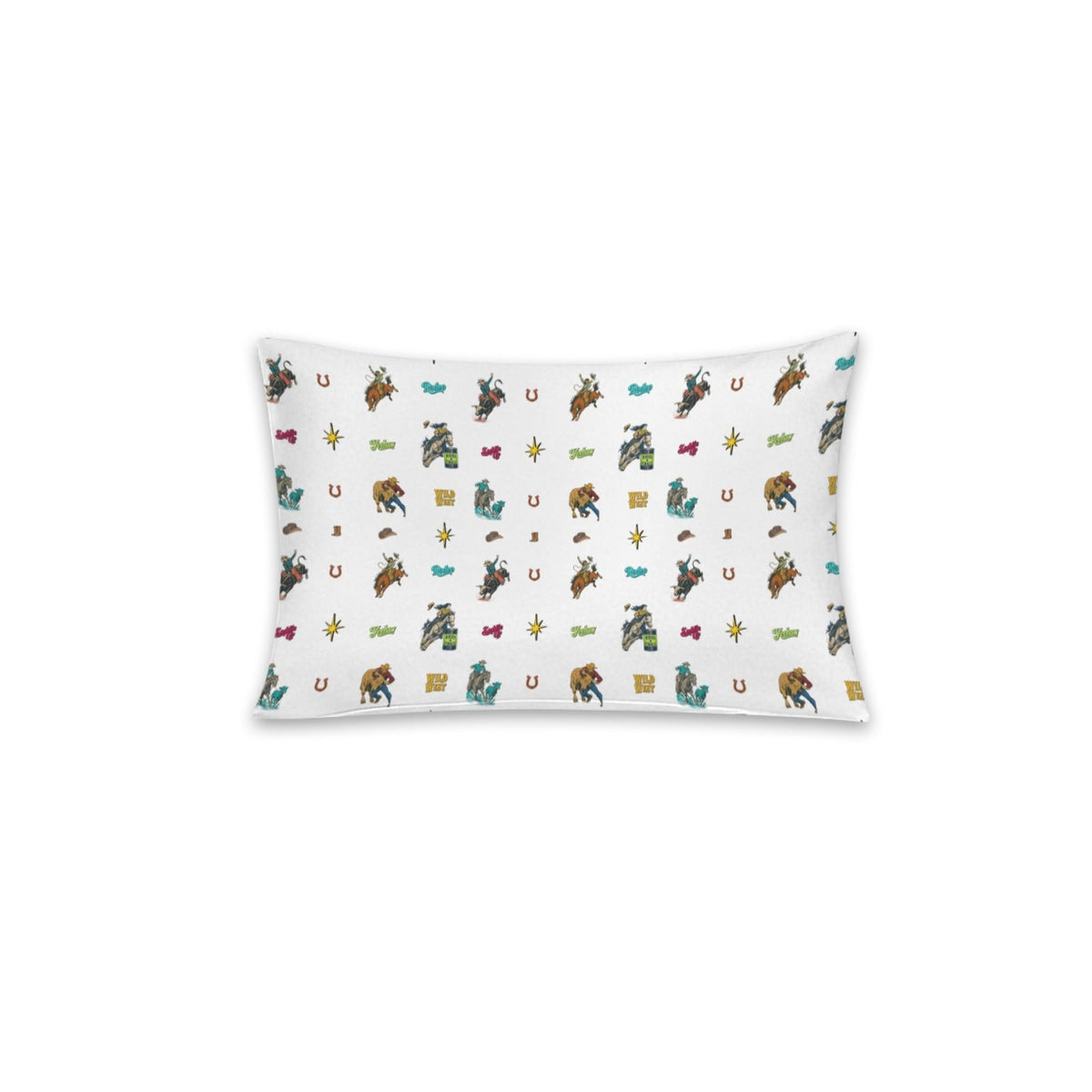 Baha Ranch the Last roundup Collage Pillow Case Made in America