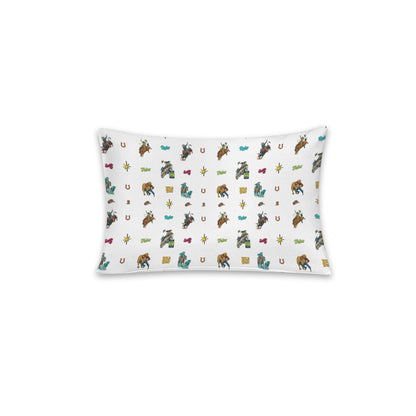 Baha Ranch the Last roundup Collage Pillow Case Made in America