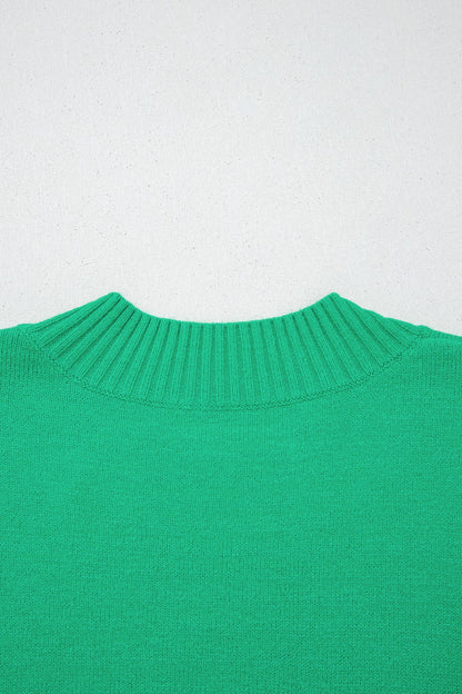 Threaded Pear Alexis Ruffle Short Sleeve Sweater