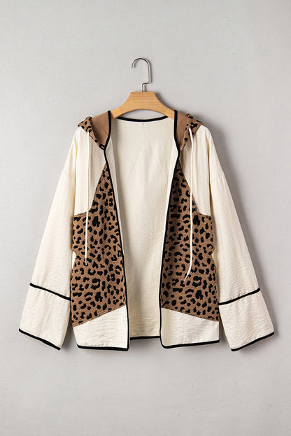 Threaded Pear Abigail Piping Open Front Jacket