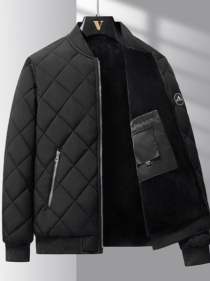 Men's Quilted Baseball Jacket
