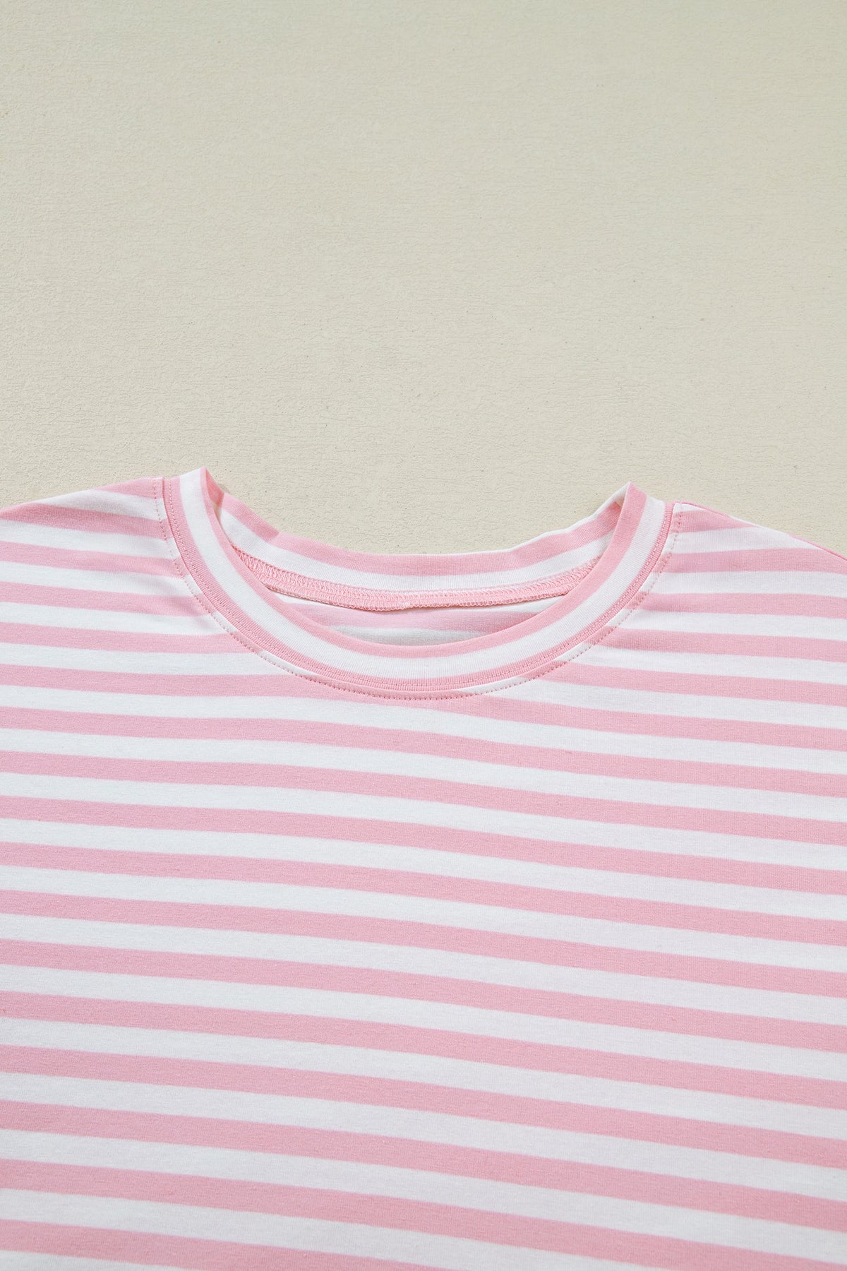 Threaded Pear Amber Stripe Drop Shoulder Set