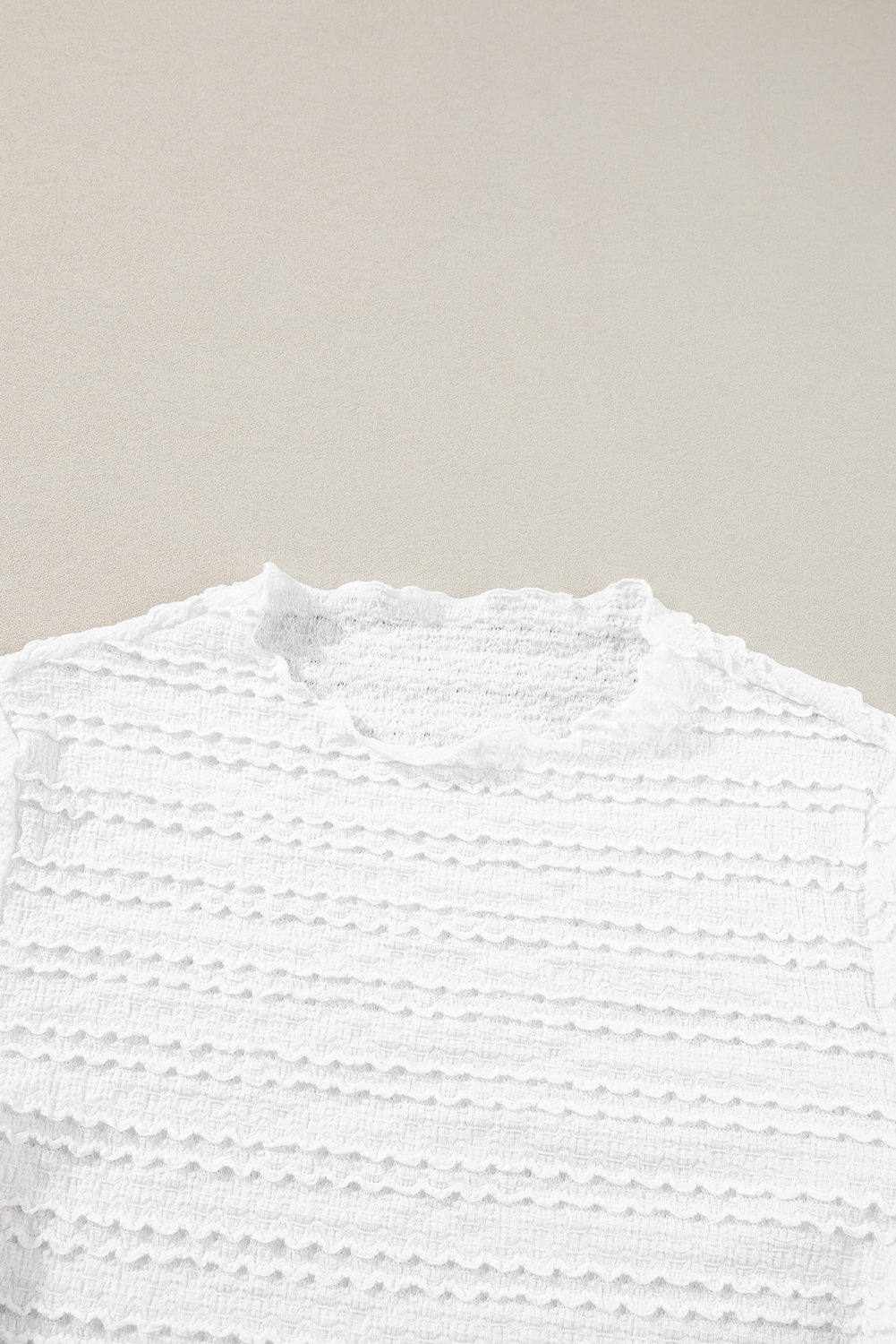 Threaded Pear Mia Jacquard Slim Fit Top