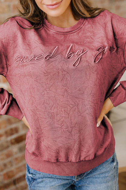 Threaded Pear Kaia Mineral Wash Loose Sweatshirt