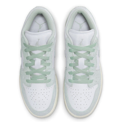 Air Jordan Grade School Retro 1 Low Se Gs 'White Seafoam' Sneakers