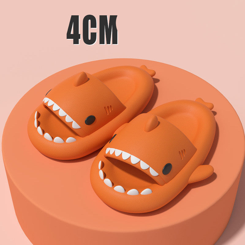 Funny Shark Cartoon Slides for Adults | Indoor & Outdoor Thick Sole Shark Slippers | Non-Slip EVA Cloud Slides for Men & Women