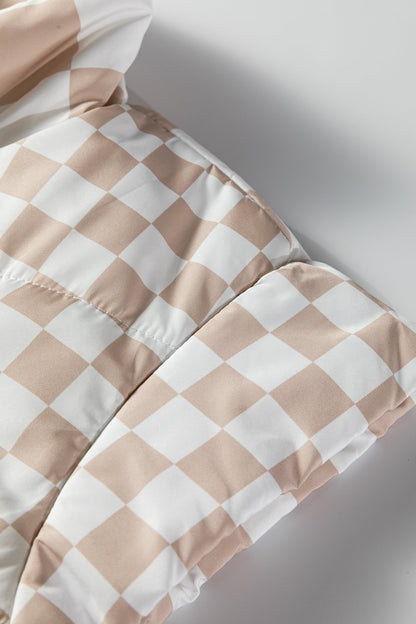 Threaded Pear Ophelia Quilted Zip Up Vest