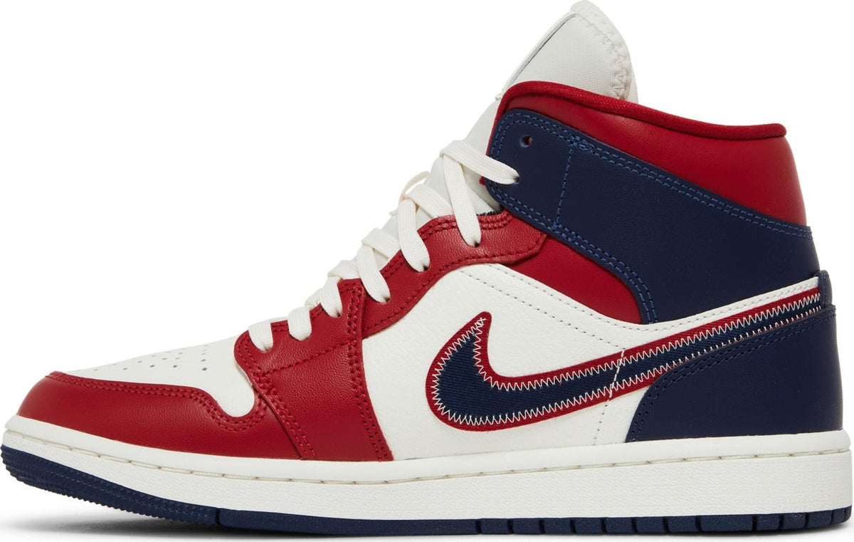 Air Jordan Women's Retro 1 Mid 'Usa 2022' Sneakers