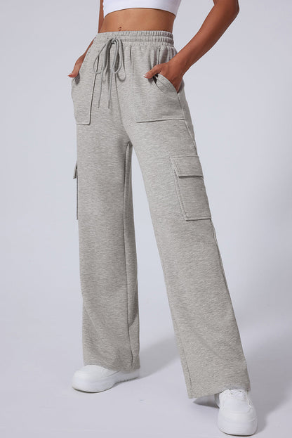 Threaded Pear Nora Wide Leg Workout Pants
