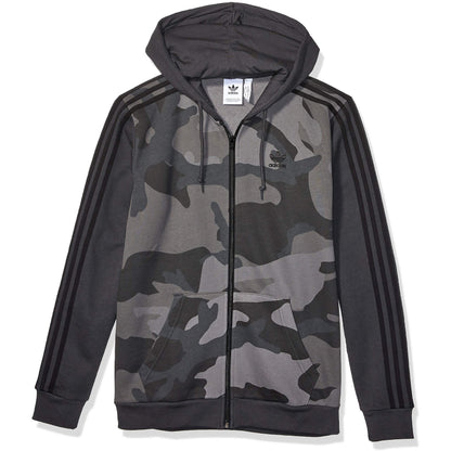 adidas Men's Camouflage Fullzip Hoodie Sweaters