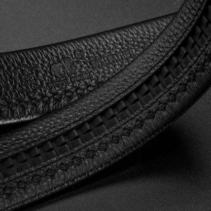 Men’s Classic Leather Belt | High-Sense Professional Executive Waistband | Trendy Minimalist Sleek Dress Belt | Luxury-Label Statuesque Radiant Accessory | 2026 High-Fashion Emerald-Luxe Essential
