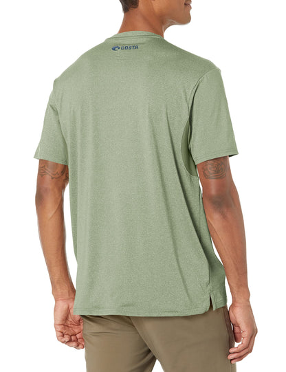 Costa Men's Short Sleeve Voyage Performance Shirt Shirts