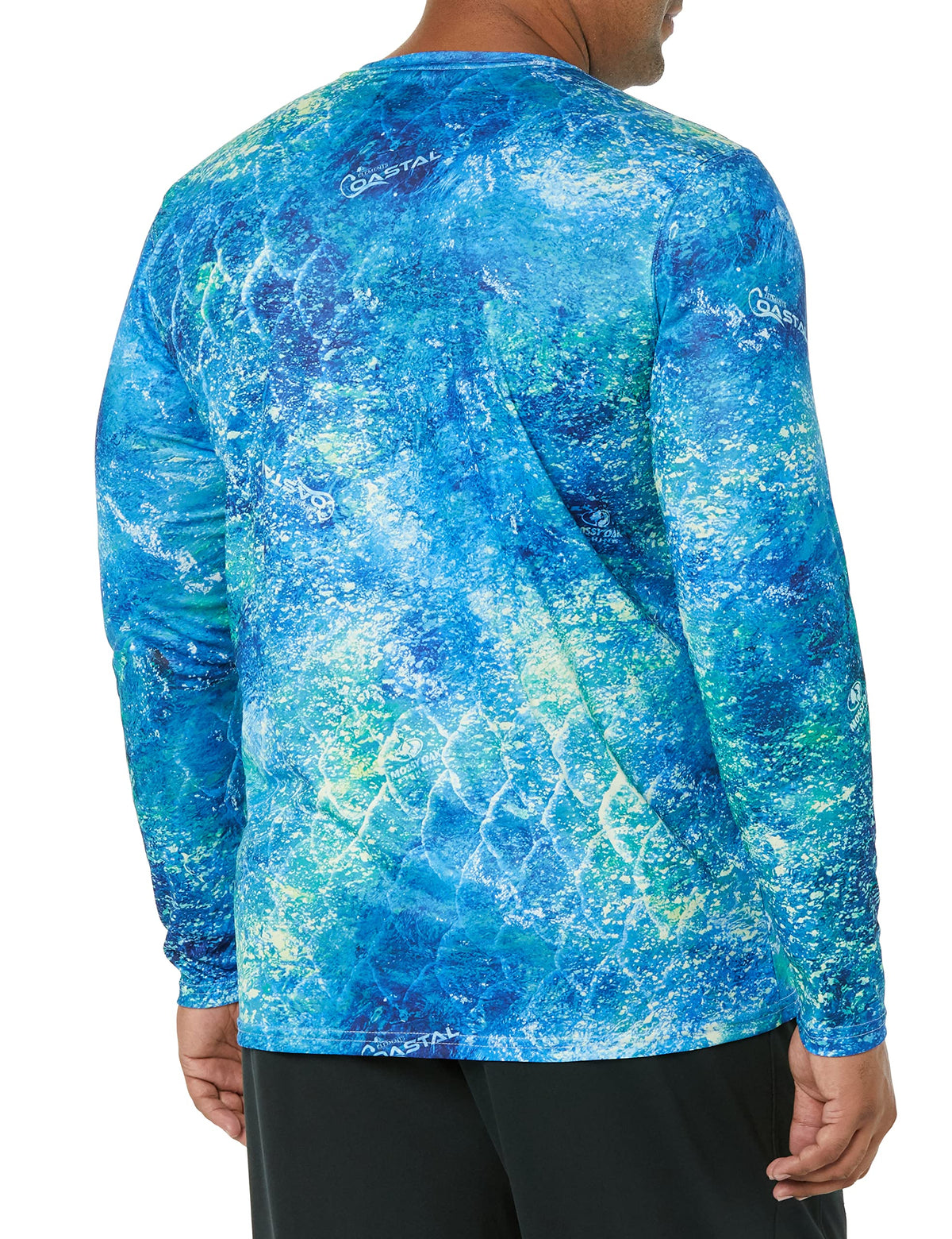 Costa Men's Tech Mossy Oak Coastal Crew