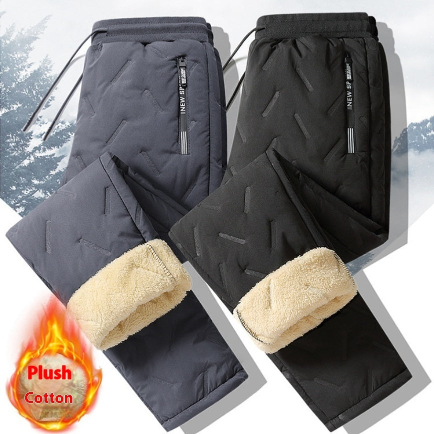 Men’s Plush Fleece Thermal Sweatpants
