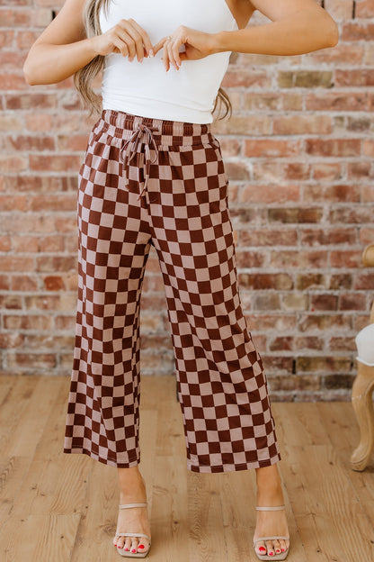 Threaded Pear Kamiyah Waist Loose Casual Pants