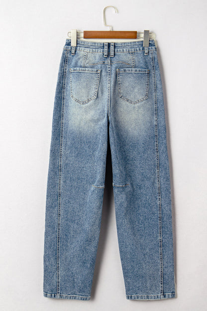 Threaded Pear Milena Seam Detail Shift Jeans