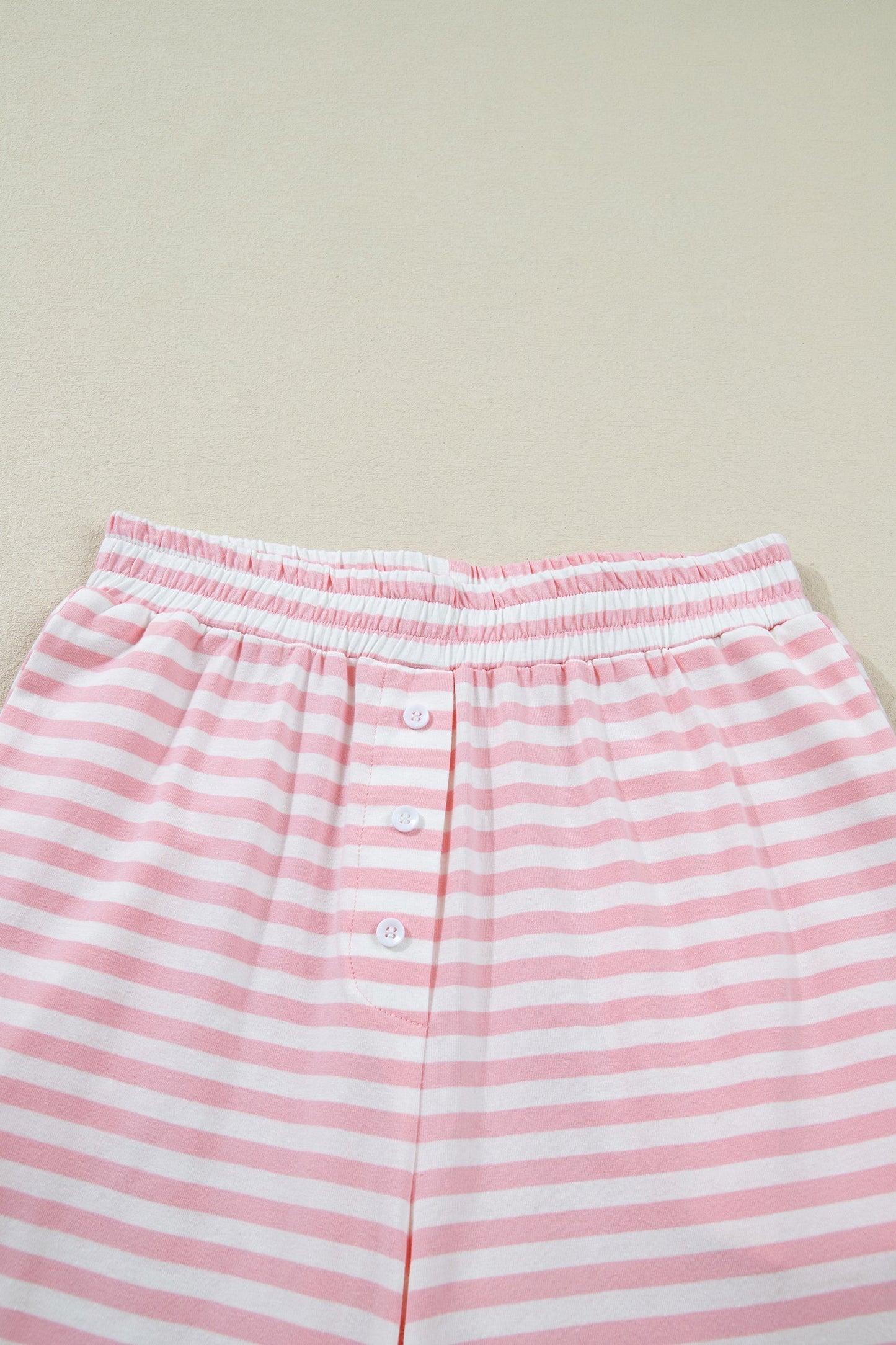 Threaded Pear Amber Stripe Drop Shoulder Set