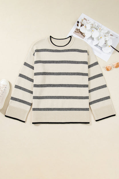 Threaded Pear Amelia Sleeve Drop Shoulder PLUS Sweater