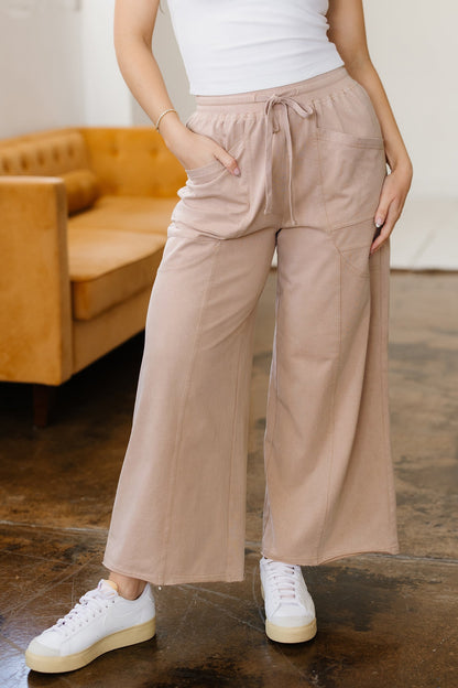 Elena Trim Wide Leg Pants by Threaded Pear