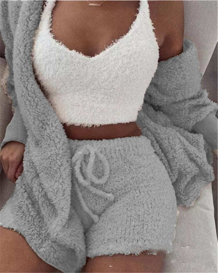 Women’s Plush 3-Piece Homewear Set