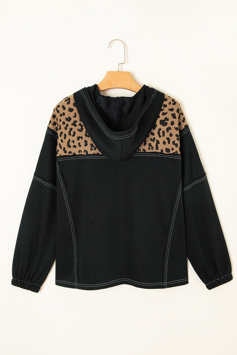 Threaded Pear Monanaya Cuff Quarter Zip Hoodie