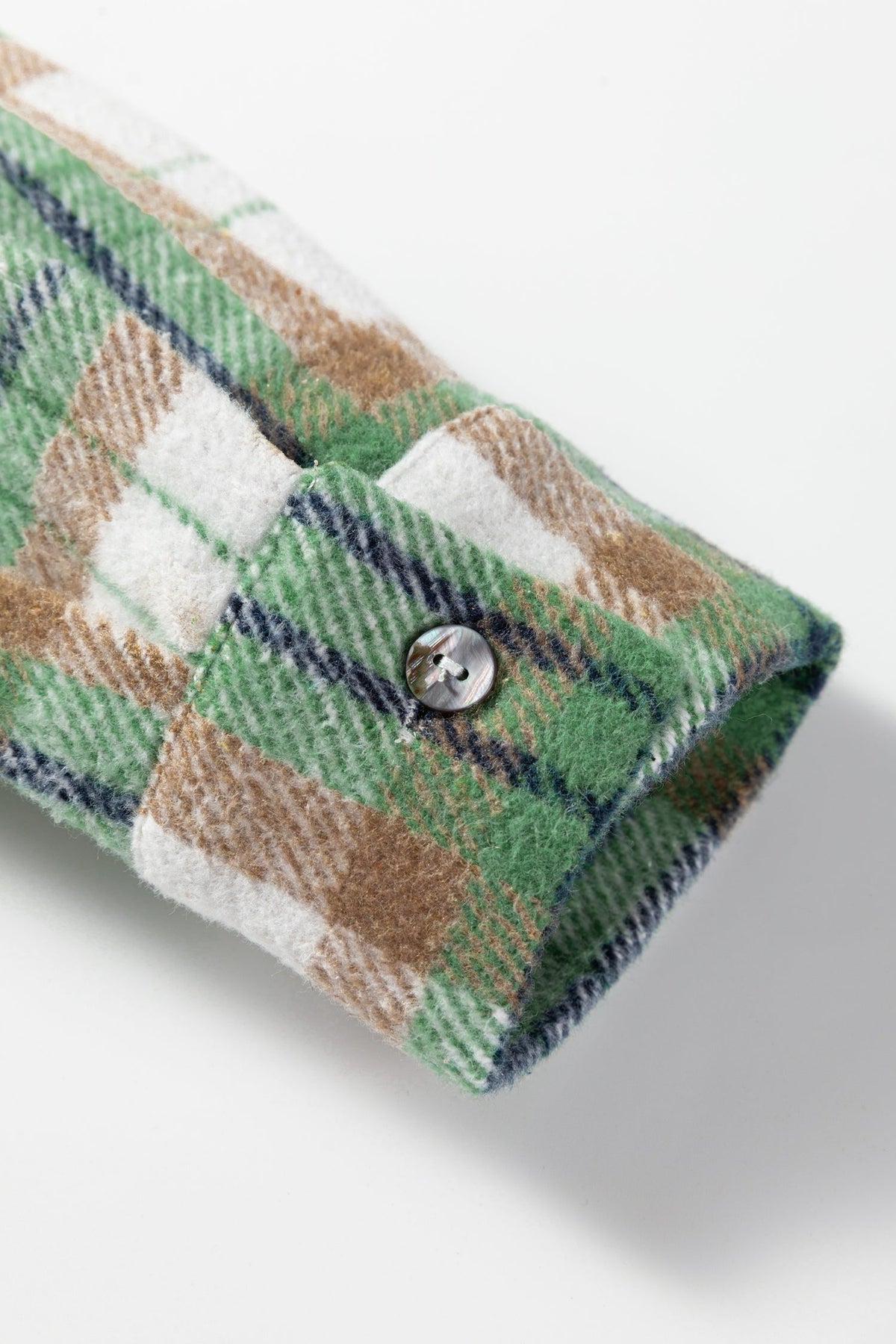 Threaded Pear Abigail Plaid Casual Flannel Shacket