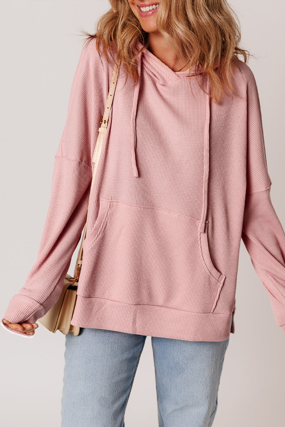Threaded Pear Aria High Low Oversized Hoodie