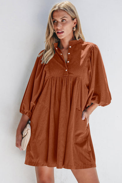 Threaded Pear Kaylee Waist Bracelet Sleeve Dress
