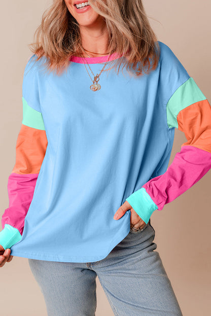 Threaded Pear Denver Sleeve Loose top Long Sleeve Top