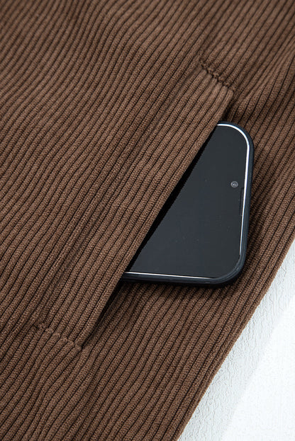 Threaded Pear Catherine Lapel Collar Corduroy Jacket