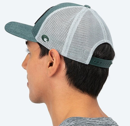 Costa Men's Xl Fit Trucker Patch Bass Hats