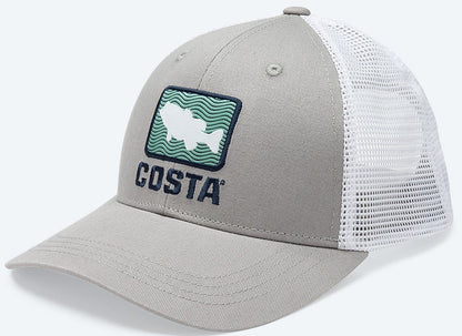 Costa Men's Bass Waves Trucker Hats