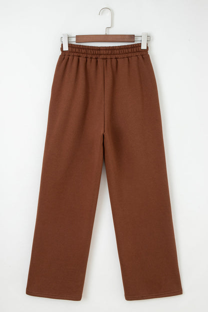 Threaded Pear Amaris Elastic Waist Solid Pants