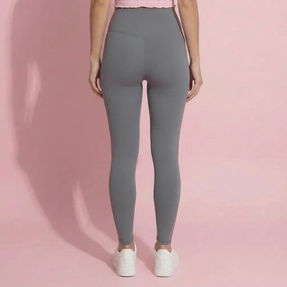 Anna-Kaci Active Women's Seamless High Waist Compression Leggings with Smooth Sculpting Fit and Stretch Fabric