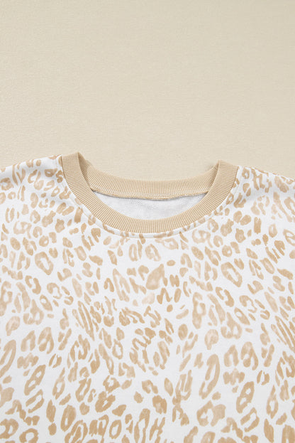 Threaded Pear Elizabeth Ruffled arm Sweatshirt