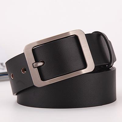 Men’s Luxury Genuine Leather Belt | Premium High-Quality Designer Dress Belt | Classic Formal Cowhide Leather Waistband | Men's Executive Business Belt with Polished Buckle