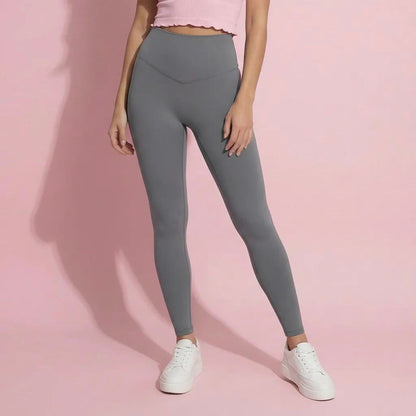 Anna-Kaci Active Women's Seamless High Waist Compression Leggings with Smooth Sculpting Fit and Stretch Fabric
