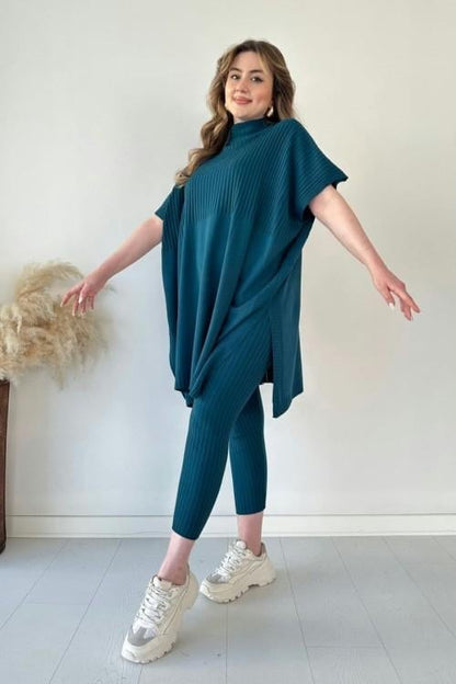 ⏰Clearance Sale 50% Knitted Two-piece Set(Buy 2 Free Shipping)
