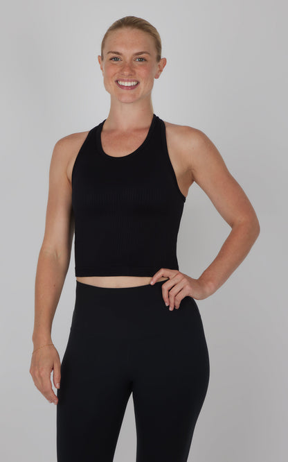90 Degree by Reflex 2 PK Racerback Tank with Built in Bra