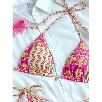 Three-Piece Beach Swimwear Style Bathing Suit