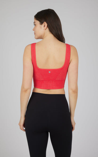 90 Degree by Reflex 2 PK Stonewash Seamless Bra Tank